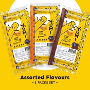 YUMI Assorted Corn Stick (Bundle of 3)