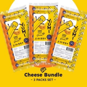 YUMI Cheese Corn Stick (Bundle of 3)
