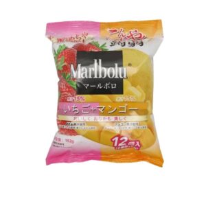 Marlbolu China Snack Konjac Strawberry And Mango Jelly (KEMF)