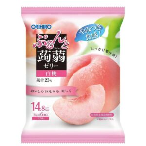 Orihiro Konjac Jelly -  Peach 6pcs