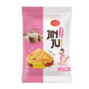 Richy Jinju Gold Rice Cracker - Pink Salt Flavor