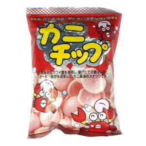 Wakabato Kani Chips (Crab Flavoured Crackers)