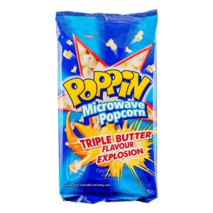 Poppin Microwave Popcorn - Triple Butter