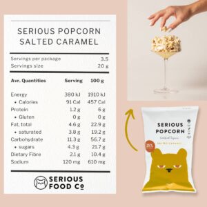 Serious Food Company  - Salted Caramel Popcorn
