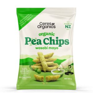 Ceres Organics Pea Chips Wasabi Mayo