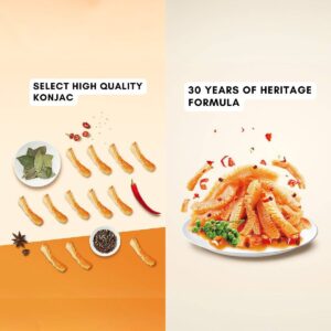 Jin Zai Konjac Snack - Hot Pickled Pepper Flavor