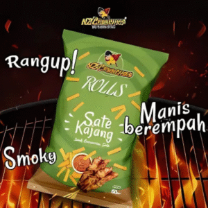 NZ Crunchies Rolls Sate Kajang