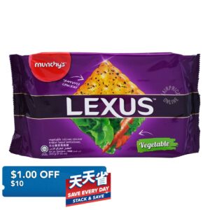 Munchy's Lexus Sandwich Calcium Crackers - Vegetable