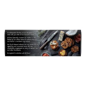 OB Finest Specialty Crackers - Fig & Almond