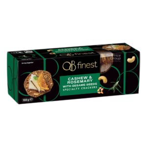 OB Finest Specialty Crackers - Cashew & Rosemary