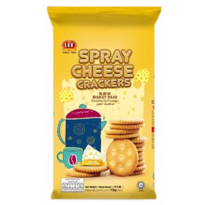 Lee Spray Cheese Crackers 6s