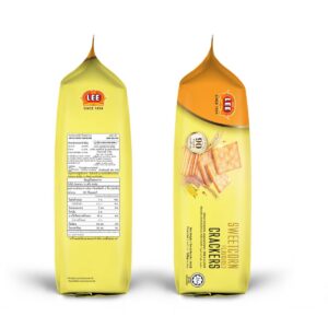 Lee Sweet Corn Flavoured Biscuits 360g