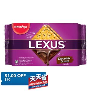 Munchy's Lexus Sandwich Calcium Crackers - Chocolate