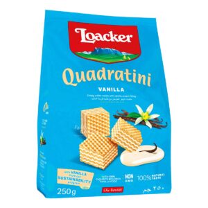 Loacker Quadratini Crispy Wafers - Vanilla