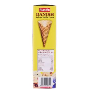 Aladdin Danish Deluxe Waffle Cones