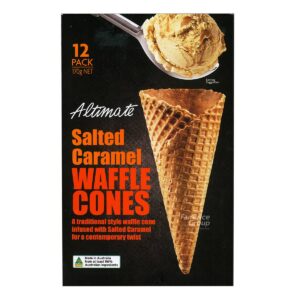 Altimate Waffle Cones - Salted Caramel