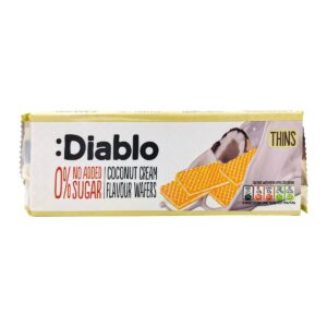 Diablo No Added Sugar Coconut Cream Flavored Wafer