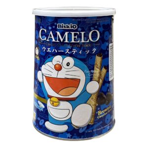 Camelo Doraemon Chocolate Wafer Stick - Brownie