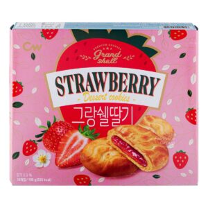 CW Food Grand Shell Cookies - Strawberry