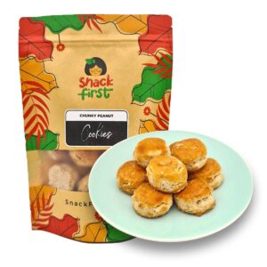 SnackFirst Chunky Peanut Cookies (Festive CNY Goodies)