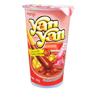 Meiji Yan Yan Stick Biscuits - Chocolate & Strawberry