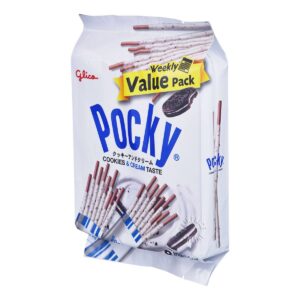 Glico Pocky Family Pack Biscuit Sticks - Cookies & Cream