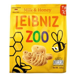 Bahlsen Leibniz Zoo Biscuits - Bees & Honey (Milk & Honey)