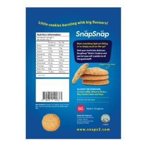 Snap Snap Crunchy Butter Cookies - Milky Cereal