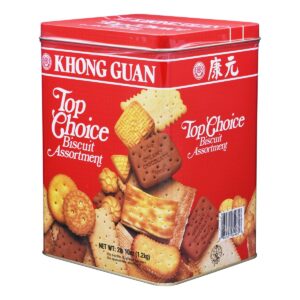 Khong Guan Assortment Biscuits - Top Choice (Tin)