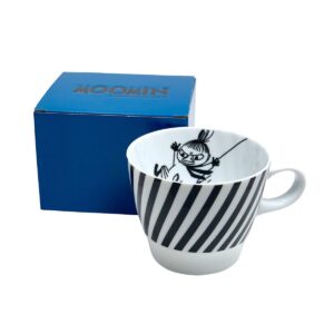 Ssh Giftset-Moomin Black White Mug & Biscuits(Litte My)