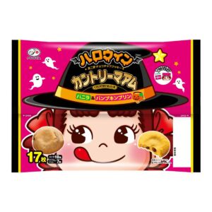 Fujiya Halloween Pudding Ctry Maam Cookies - Vanilla & Pkin