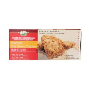 Green Bio Tech Toasted Oat Germ Cracker