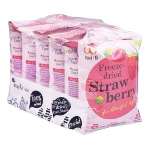 Wel.B Freeze Dried Fruit - Strawberry