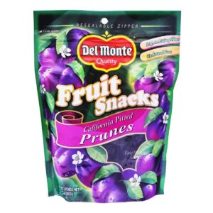 Del Monte Premium Fruit Snacks - Pitted Prunes