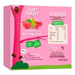 Bear Fruit Rolls - Raspberry