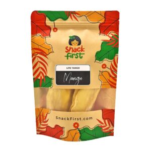 SnackFirst Less Sugar Dried Mango Fruit - Tango Lite Mango