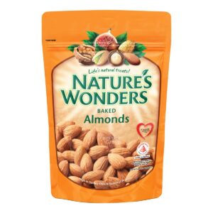 Nature's Wonders Baked Nuts - Almonds