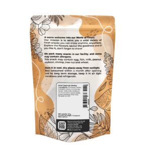 SnackFirst Salad Toppings Medley - Pine nuts, Sliced Almonds,