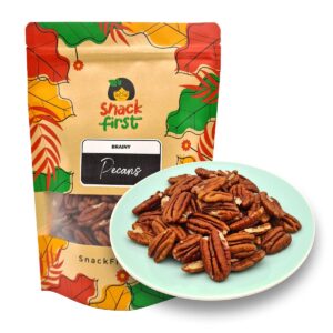 SnackFirst Brainy Pecans (Raw Nuts Snacks from USA)