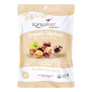 Kangaroo Harvest Organic Roasted Chestnut without Shell