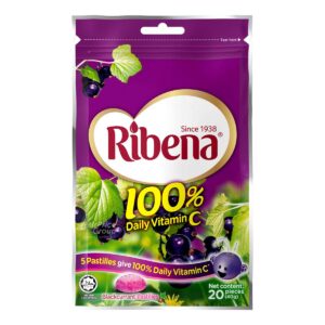 Ribena Blackcurrant Pastilles (Zipper Pack)
