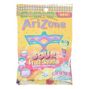 Arizona Sour Fruit Snacks Candy - Mixed Lemonade