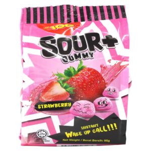 Lot 100 Sour + Gummy - Strawberry