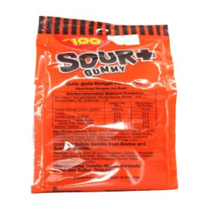 Lot 100 Sour + Gummy - Orange