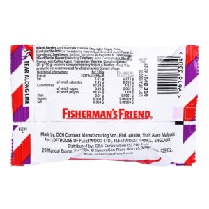Fisherman's Friend Sugar Free Lozenges - Mixed Berries