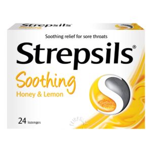 Strepsils Lozenges Box - Soothing (Honey & Lemon)