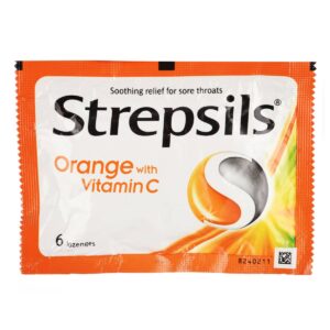 Strepsils Soothing Relief Lozenges - Orange With Vitamin C