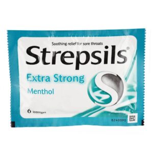 Strepsils Lozenges - Extra Stong (Menthol)