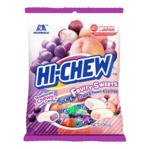 Hi-Chew Chewy Candy - Grape and Peach and Lychee