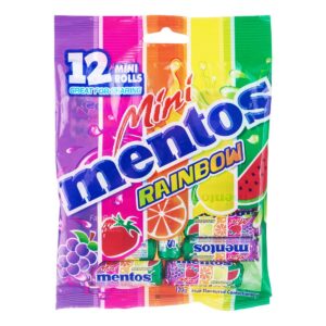 Mentos Mini Chewy Dragees - Rainbow